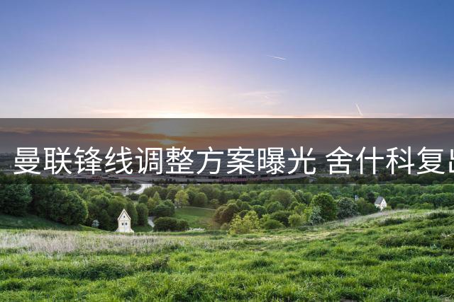 曼联锋线调整方案曝光 舍什科复出在即